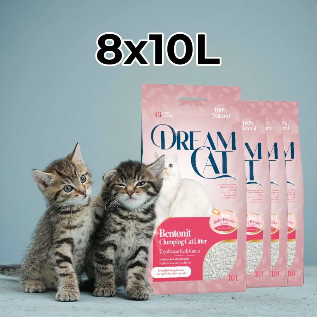 Dream Cat 10L Baby Powder – 2 Cat Home Plan