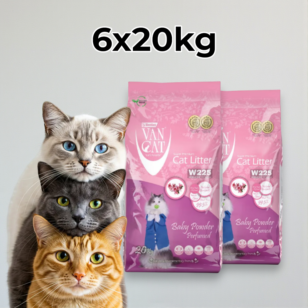 Van Cat 20kg Baby Powder - 3+ Cat Home Plan