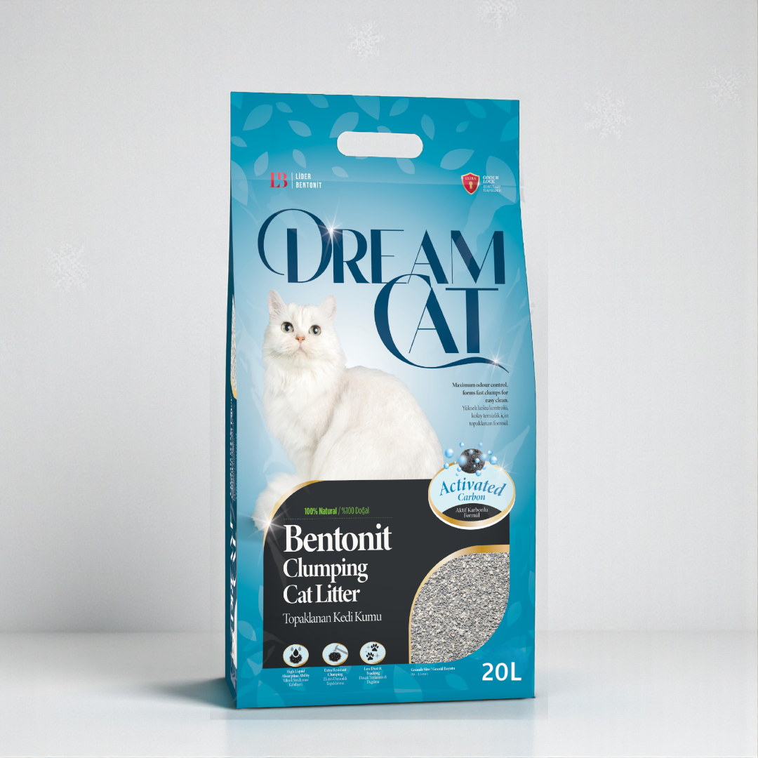 Dream Cat Litter Active Carbon Grey 20L
