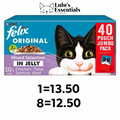 Felix Mixed Selection x40 Wet Pouches